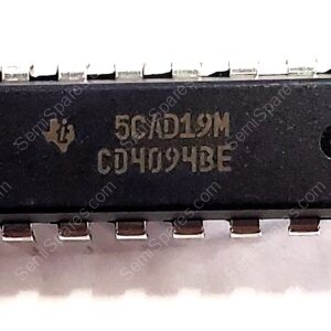 CD4094BE | SHIFT REGISTER 1 ELEMENT 8 BIT 16 PDIPSERIAL TO PARALLEL THROUGH HOLE