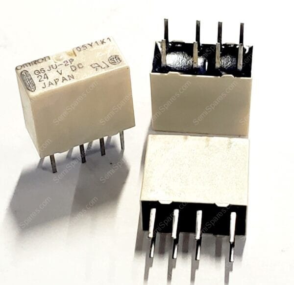 G6JU-2P-DC24 | LOW SIGNAL RELAY PCB 24VDC LATCH PC MOUNT - Image 3