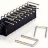 M80-8412042 | CONNECTOR HEADER THROUGH HOLE RIGHT ANGLE 20 POSITION 2.00MM MALE PIN SHROUDED 4 WALL SOLDER LATCH HOLDER 120V
