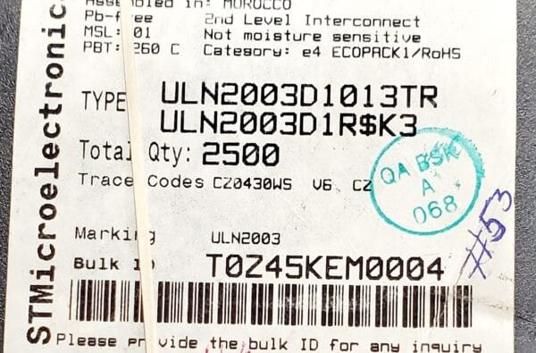 ULN2003D1013TR | IC PWR RELAY 7NPN 1:1 16SO - Image 4