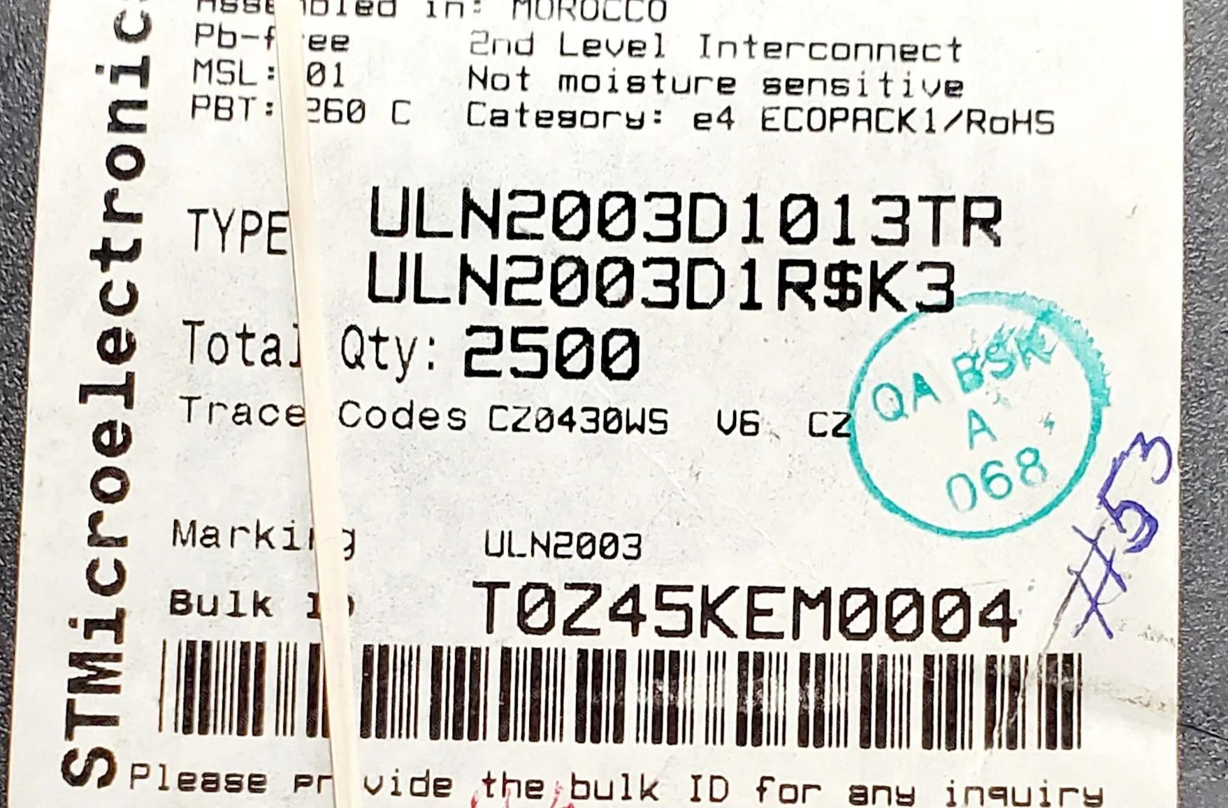 ULN2003D1013TR | IC PWR RELAY 7NPN 1:1 16SO - Image 4