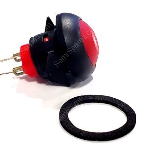 RP8100B1M1CEBLKREDRED | PUSHBUTTON SWITCH SPST-NO STANDARD ILLUMINATED PANEL MOUNT SNAP IN 125V ROUND BUTTON REDSOLDER LUG