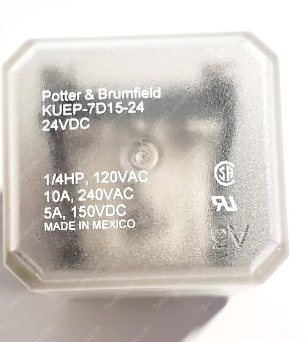 KUEP-7D15-24 | GENERAL PURPOSE RELAY DPST-NO 2 FORM A 24VDC COIL SOCKETABLE NON LATCHING PLUG IN