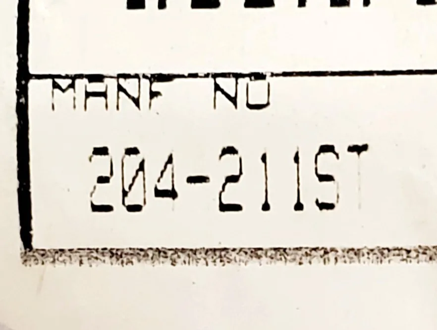 204-211ST | DIP SWITCH DPST 1 POSITION SURFACE MOUNT SLIDE ACTUATOR 50MA 24VDC RAISED GULL WING BLACK - Image 5