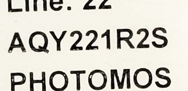 AQY221R2S | SOLID STATE SPST-NO 1 FORM A 4-SOP 4.40MM SURFACE MOUNT GULL WING - Image 4