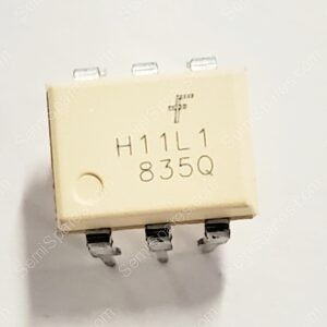 H11L1M | LOGIC OUTPUT OPTOISOLATOR 1MHZ OPEN COLLECTOR 4170VRMS 1 CHANNEL CMTI 6-DIP THROUGH HOLE WHIE