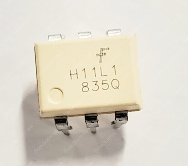 H11L1M | LOGIC OUTPUT OPTOISOLATOR 1MHZ OPEN COLLECTOR 4170VRMS 1 CHANNEL CMTI 6-DIP THROUGH HOLE WHIE