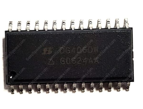 DG406DW | 1 CIRCUIT IC SWITCH 16:1 100 OHM 28-SOIC 7.5V-44V SURFACE MOUNT