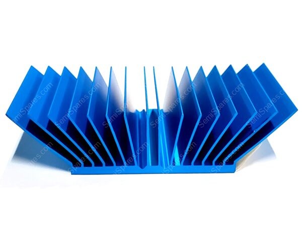 ATS-52450P-C2-R0 | HEAT SINK BGA ALUMINUM TOP MOUNT THERMAL TAPE ANGLED FINS BLUE