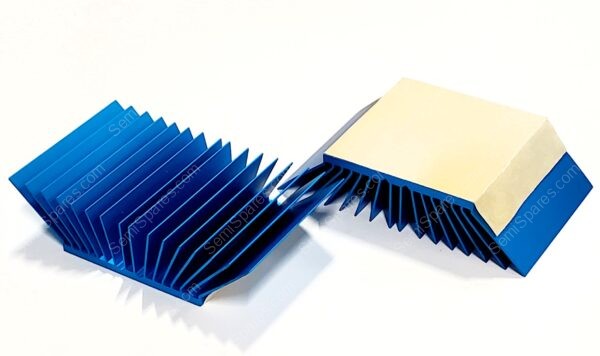 ATS-52450P-C2-R0 | HEAT SINK BGA ALUMINUM TOP MOUNT THERMAL TAPE ANGLED FINS BLUE - Image 3