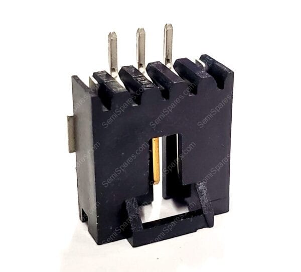 5-147278-2 | CONNECTOR HEADER SURFACE MOUNT RIGHT ANGLE 3 POSITION 2.54MM MALE PIN SHROUDED 4 WALL SOLDER LATCH HOLDER 3A