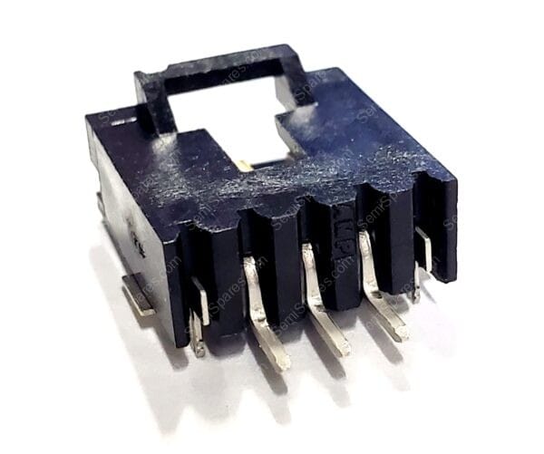 5-147278-2 | CONNECTOR HEADER SURFACE MOUNT RIGHT ANGLE 3 POSITION 2.54MM MALE PIN SHROUDED 4 WALL SOLDER LATCH HOLDER 3A - Image 2