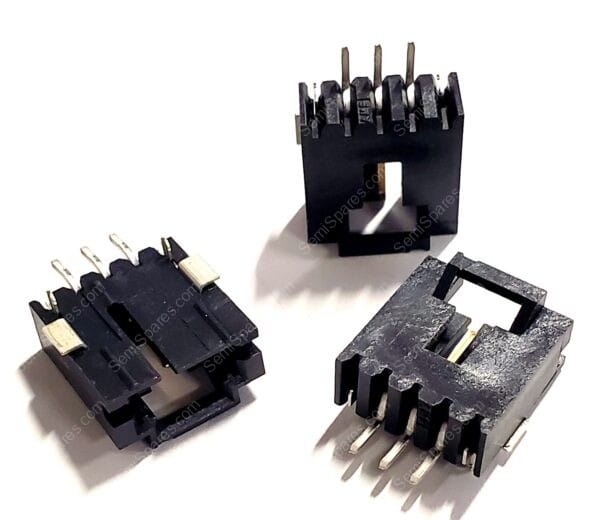 5-147278-2 | CONNECTOR HEADER SURFACE MOUNT RIGHT ANGLE 3 POSITION 2.54MM MALE PIN SHROUDED 4 WALL SOLDER LATCH HOLDER 3A - Image 4