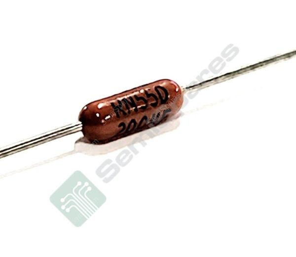 RN55D2004F | METAL FILM RESISTOR 1& 200V 2MOHMS PCB MOUNT MILITARY MOISTURE RESISTANT - Image 3