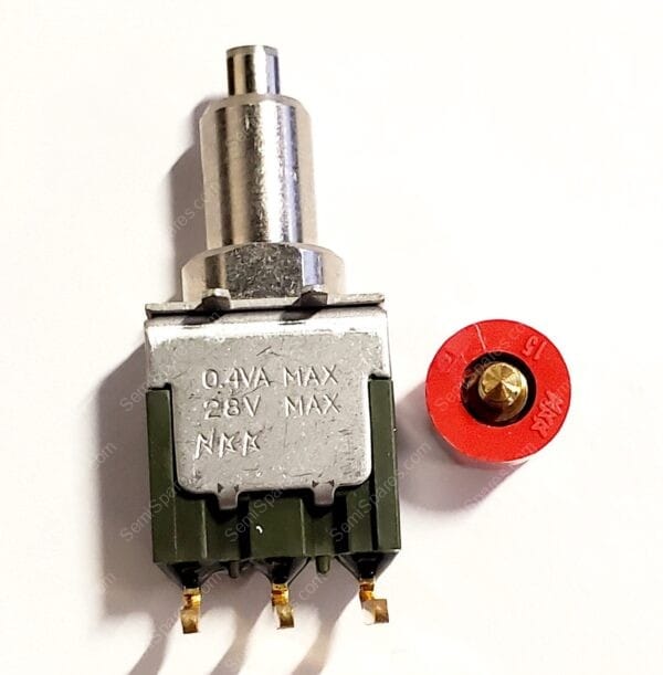 MB2011SS2G30-BC | PUSHBUTTON SWITCH STANDARD THROUGH HOLE RIGHT ANGLE ROUND BUTTON REDPC PIN - Image 2