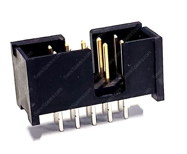 5103308-1 | PIN SHROUDED 4 WALL SOLDER PUSH PULL KEYING SLOT 1A PER CONTACT BLACK
