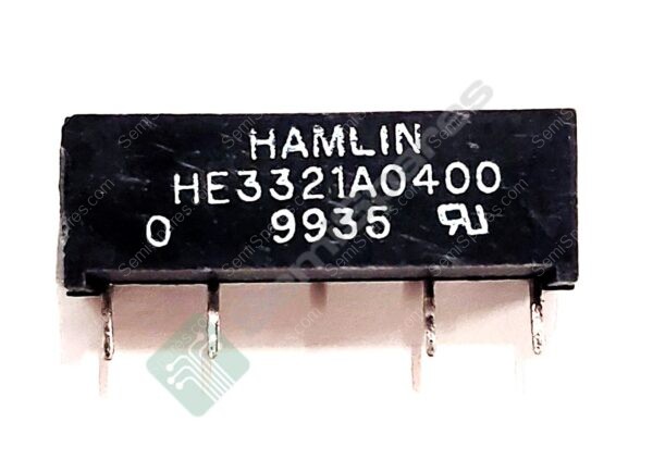 HE3321A0400 | RELAY REED SPST 500MA 5V THROUGH HOLE NON LATCHING PC PIN