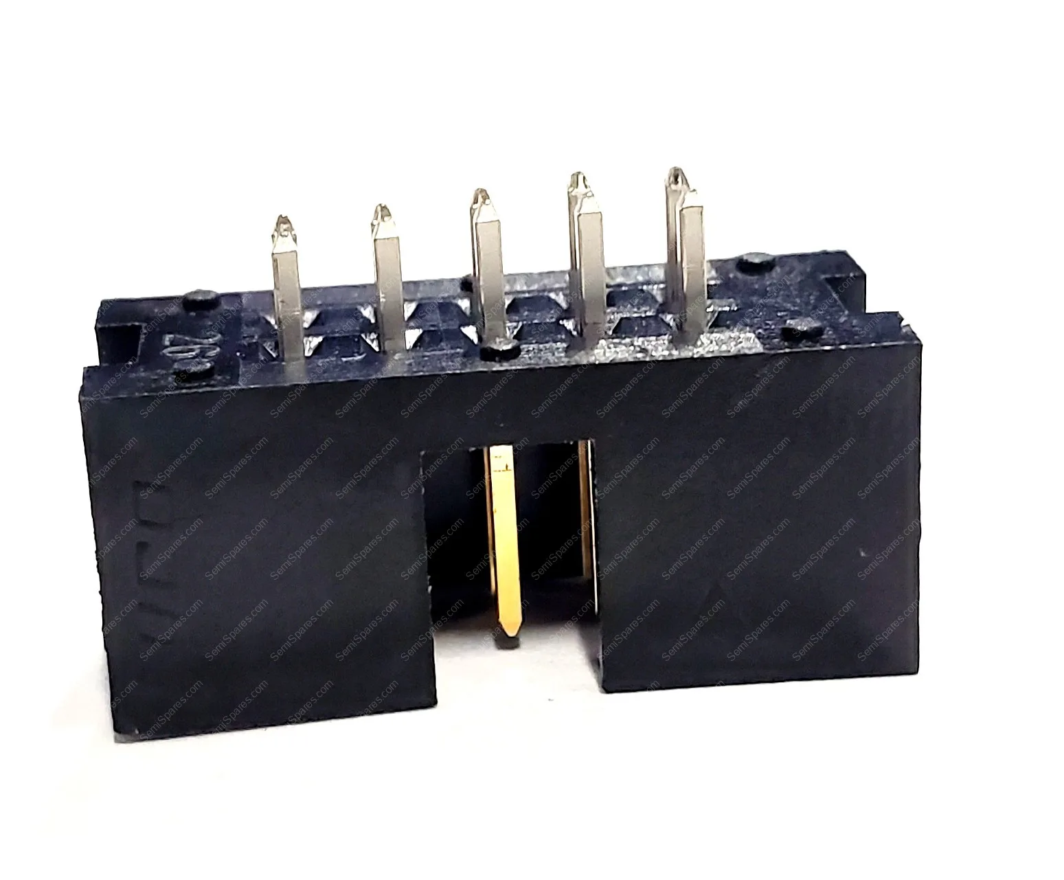 MC9A12-1034 | CONNECTOR HEADER 10 POSITION 2.54MM THROUGH HOLE VERTICAL BLACK MALE PIN 500V - Image 2