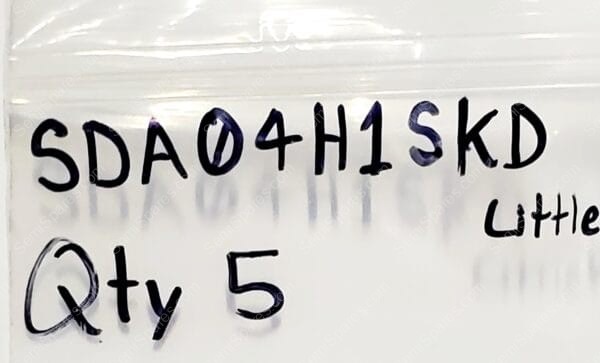 SDA04H1SKD | DIP SWITCH SPST 4 POSITION SURFACE MOUNT SLIDE ACTUATOR 25MA 24VDC RAISED GULL WING - Image 4