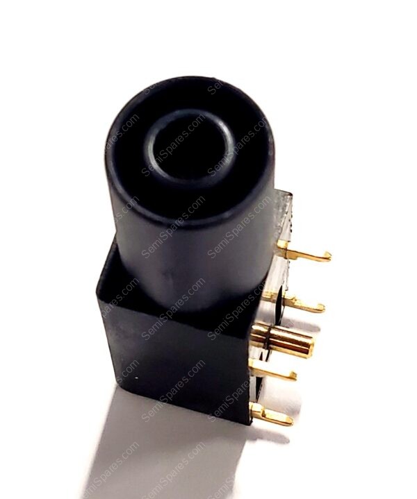 23.3200-21 | TEST SOCKET PCB MOUNT 4MM 24A BLACK THROUGH HOLE 1KV - Image 4