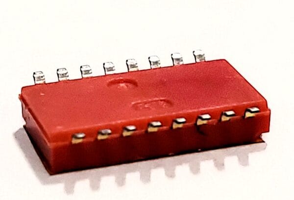 TDA08H0SK1 | DIP SWITCH SPST 8 POSITION SURFACE MOUNT SLIDE ACTUATOR 25MA 24VDC FLUSH RECESSED GULL WING - Image 2