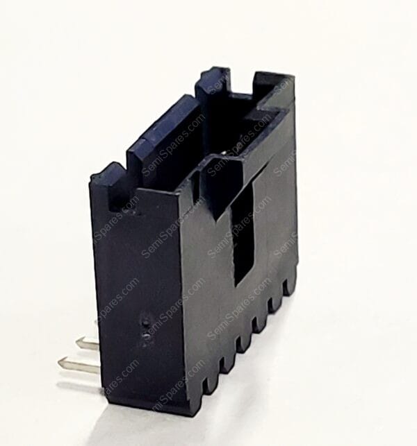 5-104935-7 | CONNECTOR HEADER THROUGH HOLE RIGHT ANGLE 6 POSTION 2.54MM MALE PIN SHROUDED 4 WALL SOLDER LATCH HOLDER - Image 4