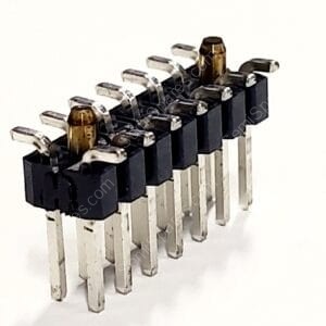 TSM-107-01-T-DV-A | CONNECTOR HEADER SURFACE MOUNT 14 POSITIN 2.54MM MALE PIN UNSHROUDED SOLDER PUSH PULL BLACK