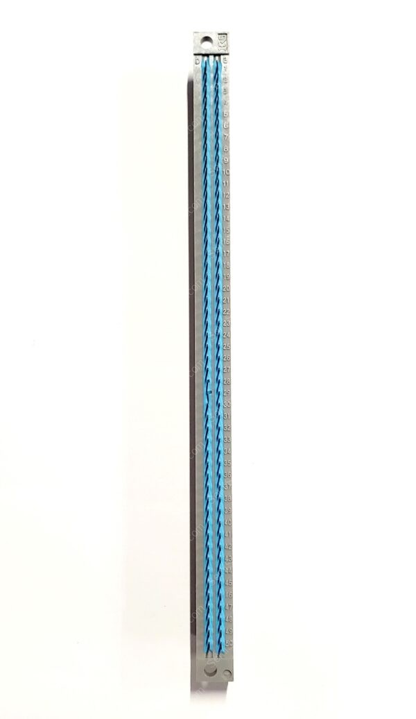 PCN10-100P-2.54DSA(72) | 100 POSITION DIN CONNECTOR HEADER MALE PINS GOLD THROUGH HOLE SOLDER - Image 3