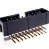 MC-254-20-00-RA-DIP | PIN HEADER RIGHT ANGLE 2.54MM 2 ROWS 20 CONTACTS THROUGH HOLE SHROUDED