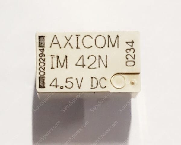 IM42NS | TELECOM RELAY DPDT 2 FORM C THROUGH HOLE 4.5VDC 2A LATCHING SINGLE COIL PC PIN