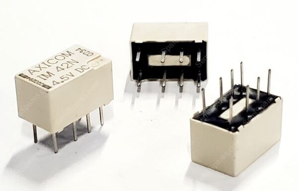 IM42NS | TELECOM RELAY DPDT 2 FORM C THROUGH HOLE 4.5VDC 2A LATCHING SINGLE COIL PC PIN - Image 3