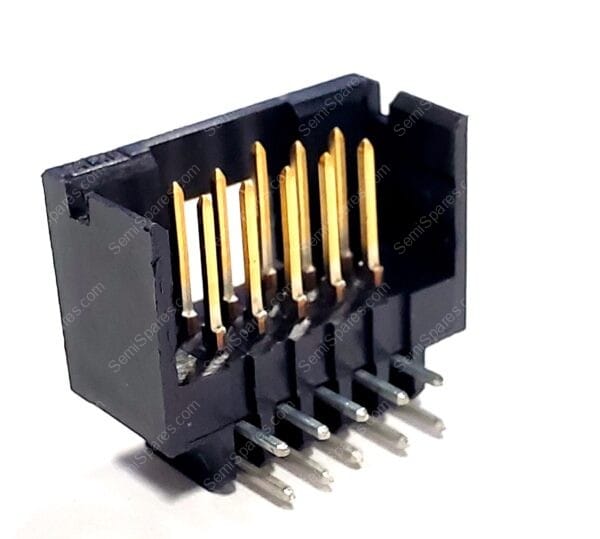 5-102620-1 | CONNECTOR HEADER THROUGH HOLE RIGHT ANGLE 10 POSITION 2.54MM MALE PIN SHROUDED 3 WALL SOLDER DETENT LOCK