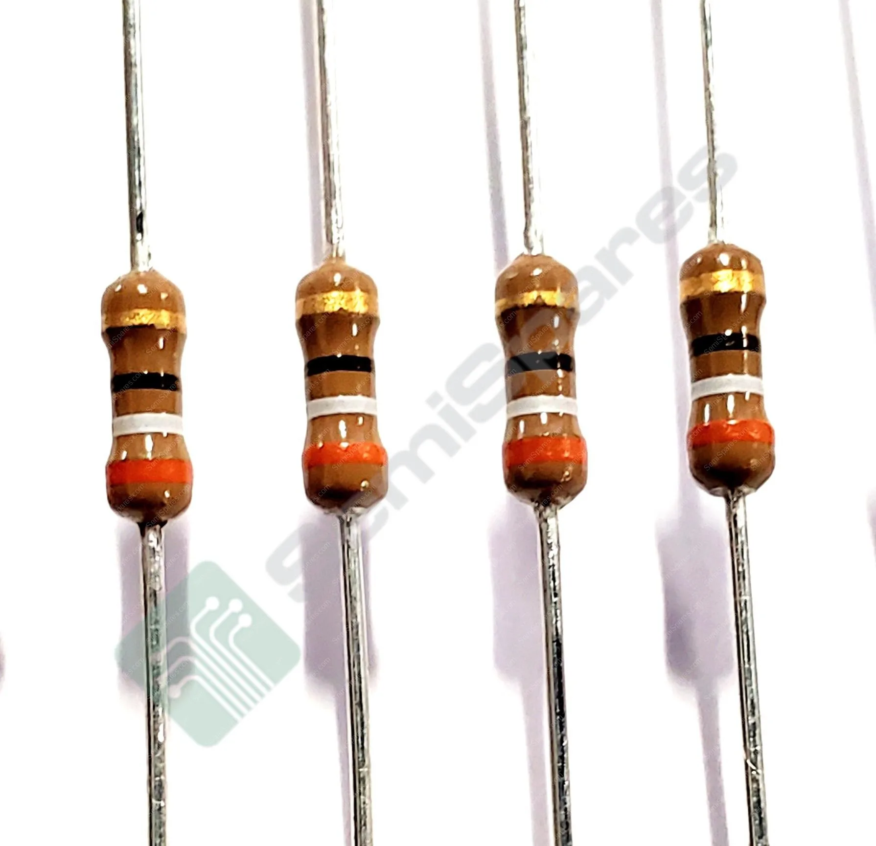 CF1/4C391J | 390 OHM S+-5% 0.25W 1/4W THROUGH HOLE RESISTOR AXIAL CARBON FILM