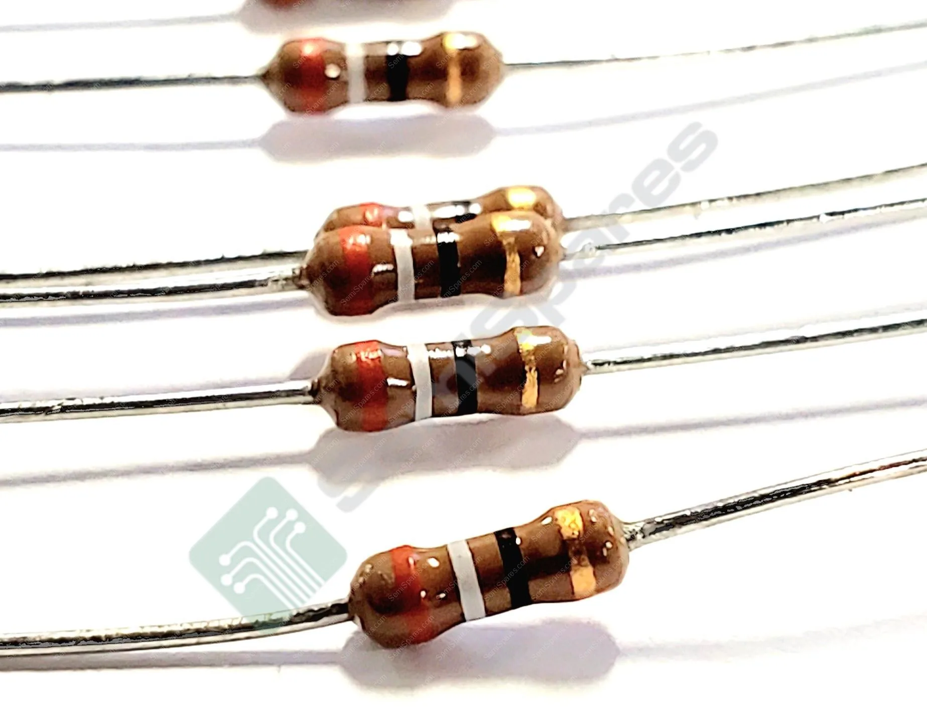CF1/4C391J | 390 OHM S+-5% 0.25W 1/4W THROUGH HOLE RESISTOR AXIAL CARBON FILM - Image 3