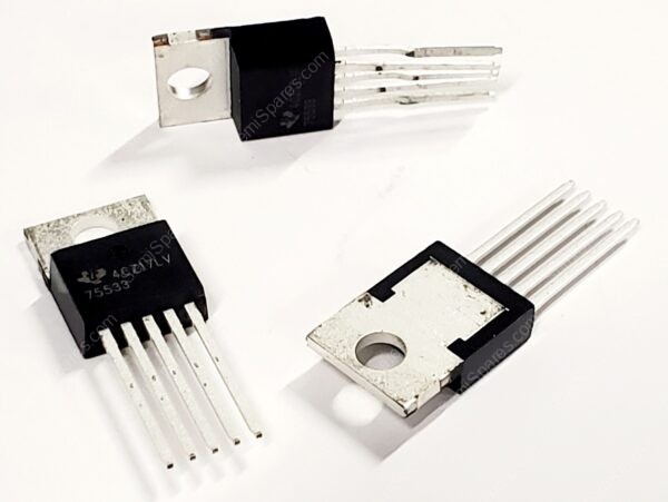TPS75533KC | LINEAR VOLTAGE REGULATOR IC POSITIVE FIXED 1 OUTPUT 5A TO-220-5 - Image 3