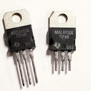 TIP48 | BIPOLAR BJT TRANSISTOR PN 300V 1A 10MHZ 2W THROUGH HOLE TO-220