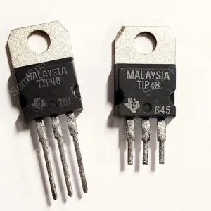 TIP48 | BIPOLAR BJT TRANSISTOR PN 300V 1A 10MHZ 2W THROUGH HOLE TO-220