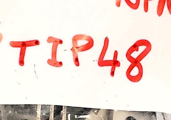 TIP48 | BIPOLAR BJT TRANSISTOR PN 300V 1A 10MHZ 2W THROUGH HOLE TO-220 - Image 4