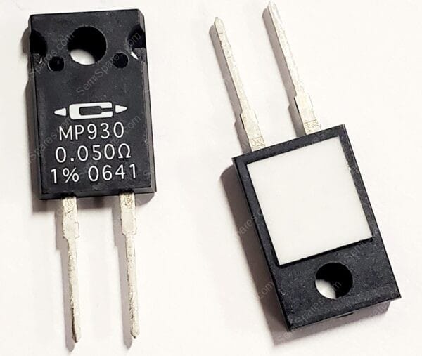 MP930-0.050-1% | 50M OHMS +-1% 30W THOUGH HOLE RESISTOR TO-220-2 FULL PACK MOISTURE RESISTANT NON INDUCTIVE THICK FILM - Image 2