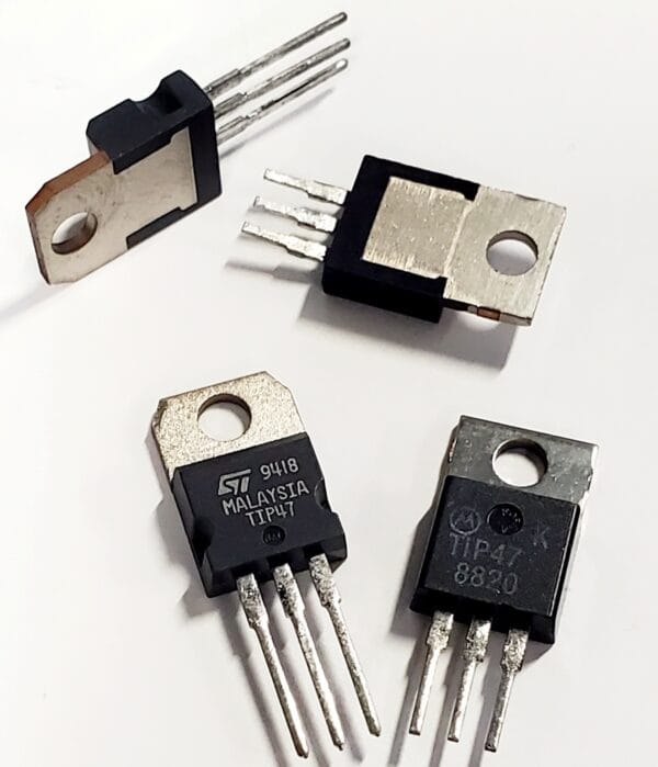 TIP47 | BIPOLAR BJT TRANSISTOR NPN 250V 1A 10MHZ 2W THROUGH HOLE TO-220 - Image 3