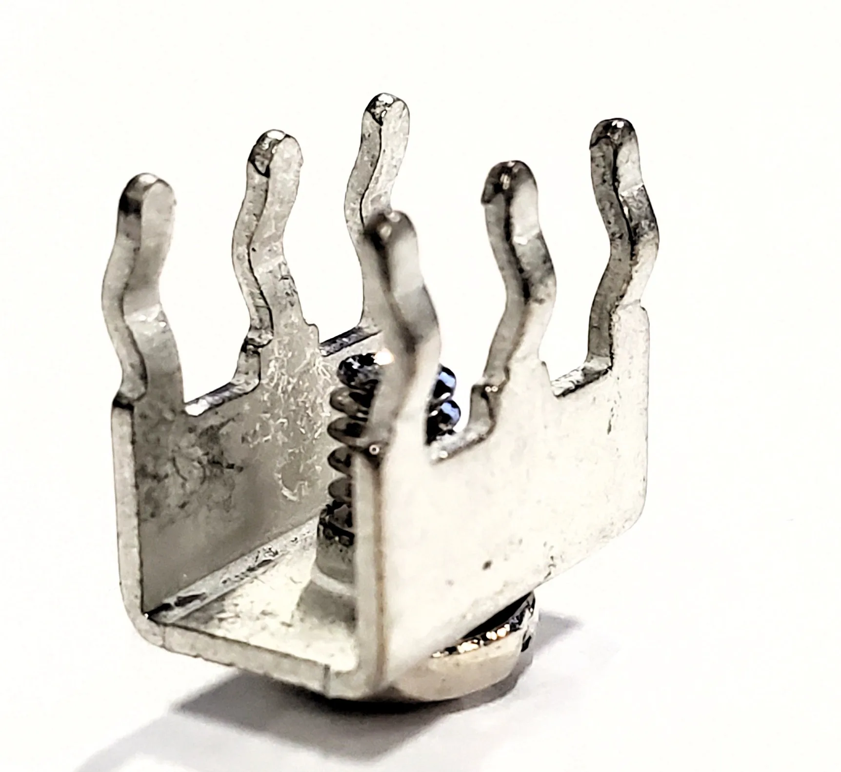 8199 | 6 PIN SCREW TERMINAL POWER TAP 6-32 THROUGH HOLE SNAP-FIT BRASS - Image 2