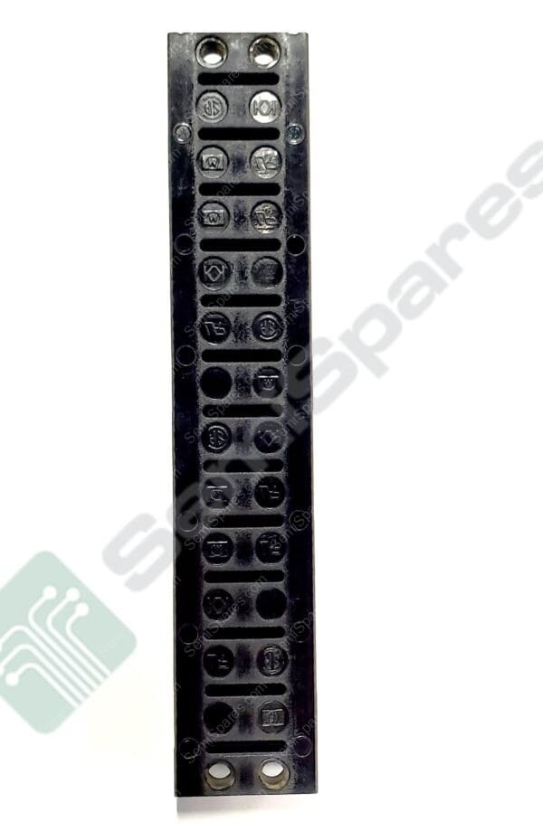 672 GP 12 | PANEL MOUNT BARRIER TERMINAL BLOCK 2 ROW 12 POSITIONS 14AWG 10AWG 14.29MM 30A - Image 3