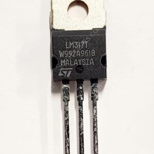 LM317T | LINEAR VOLTAGE REGULATOR IC POSITIVE ADJUSTABLE 1 OUTPUT 1.5A TO-220 37VTHROUGH HOLE
