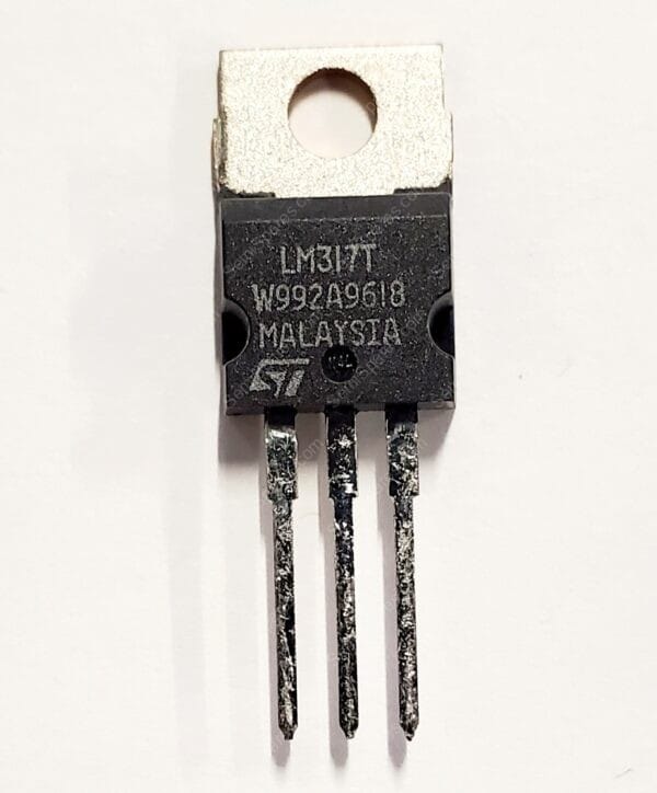 LM317T | LINEAR VOLTAGE REGULATOR IC POSITIVE ADJUSTABLE 1 OUTPUT 1.5A TO-220 37VTHROUGH HOLE