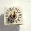 94HBB16 | DIP SWITCH HEXADECIMAL 16 POSITION THROUGH HOLE ROTARY W/ SHAFT ACTUATOR 100MA 50VDC RAISED PC PIN