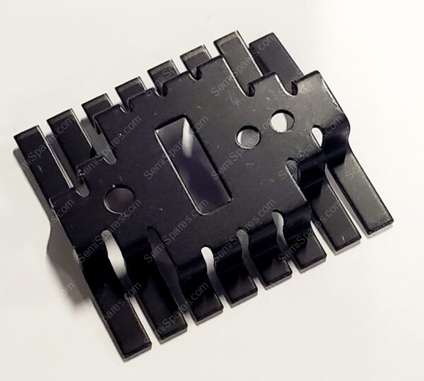 506007B00000G | HEAT SINK TO-3 ALUMINUM 10.0W@ 70°C BOARD LEVELBOLT ON RECT FINS BLACK - Image 2