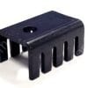 577102B00000G | HEAT SINK TO-220 ALUMINUM 3.0W @80Â°C BOARD LEVEL BOLT ON RECT. FINS BLACK