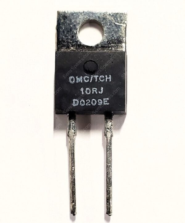 TCH35P10R0JE | 10 OHMS +-5% 35W THOUGH HOLE RESISTOR TO-220-2 MOISTURE RESISTANT THICK FILM
