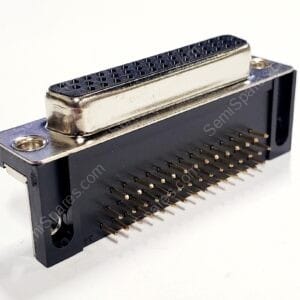 181-044-213R171 | 44 POSITION D-SUB HIGH DENSITY RECEPTACLE FEMALE SOCKETS CONNECTOR PANEL MOUNT THROUGH HOLE RIGHT ANGLE