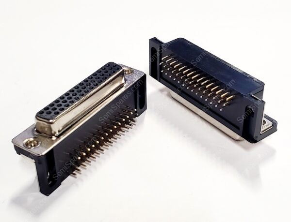 181-044-213R171 | 44 POSITION D-SUB HIGH DENSITY RECEPTACLE FEMALE SOCKETS CONNECTOR PANEL MOUNT THROUGH HOLE RIGHT ANGLE - Image 3